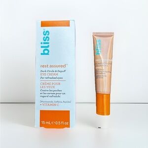 Bliss Rest Assured Eye Cream with Vitamin C